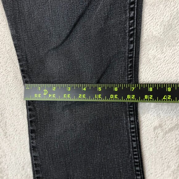 Lee Riders Women's Jeans Size 8 Petite Black Denim Mid Rise Bootcut Casual - Picture 3 of 10